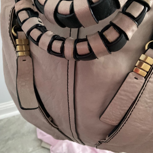 or Yany large leather taupe crossbody bag. - Picture 3 of 13